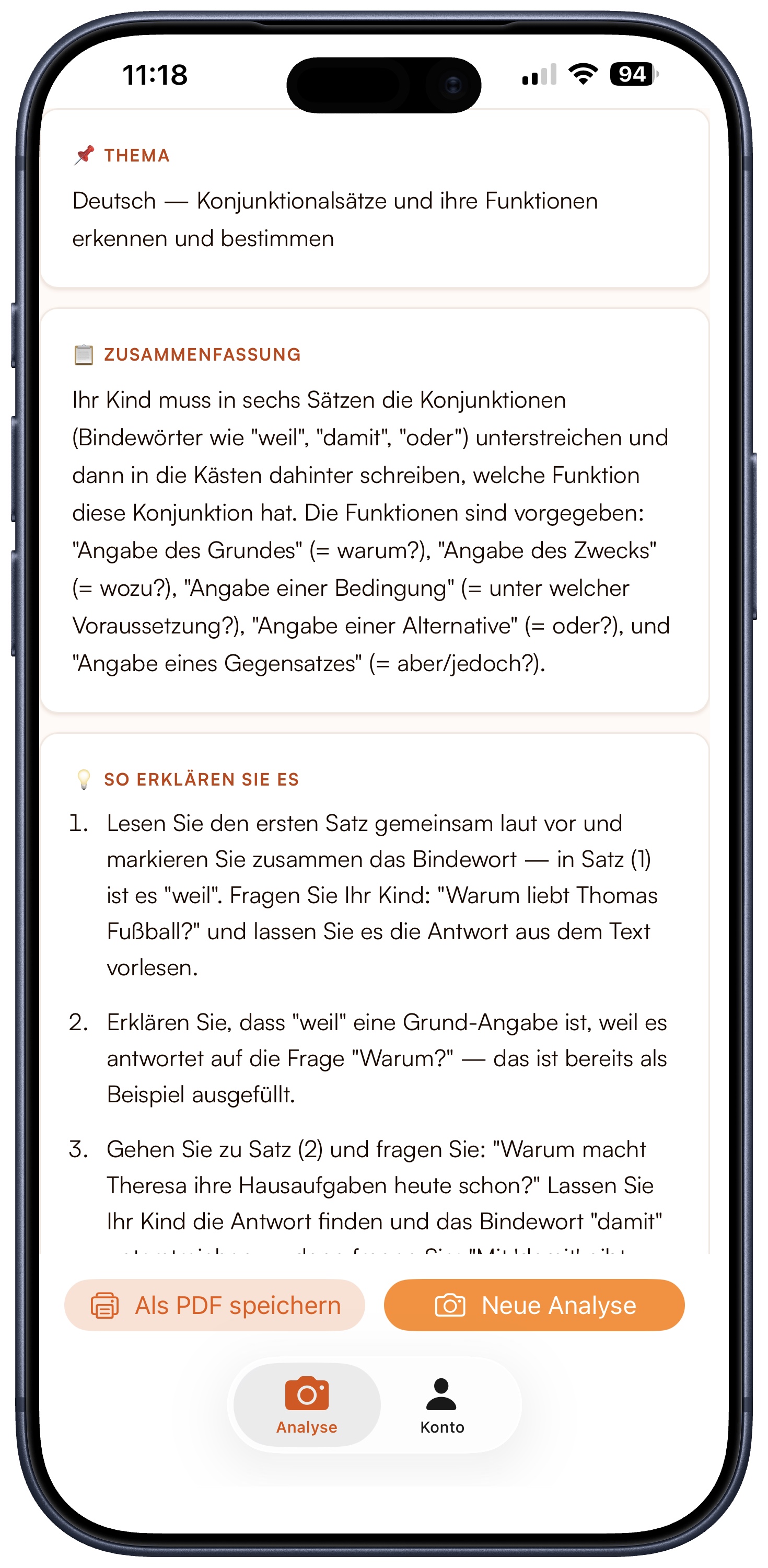 Auxilio Ergebnis: Schritt-für-Schritt Erklärung